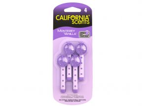California Scents Vent Sticks, 4ks -  Monterey Vanilla