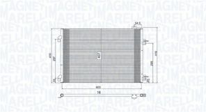 Magneti Marelli 350203803000 - Kondenzátor