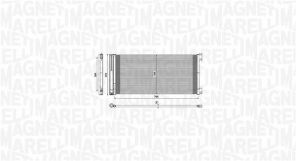 Magneti Marelli 350203808000 - Kondenzátor