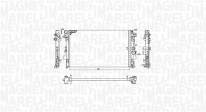 Magneti Marelli 350213955000 - Chladič vody -