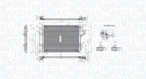 Magneti Marelli 350203802000 - Kondenzátor