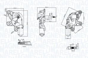 Magneti Marelli 064371100010 - Motor stieračov
