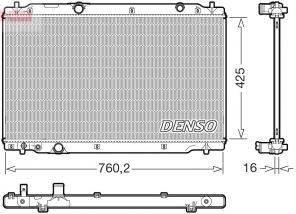 Denso DRM40107 - Chladič vody