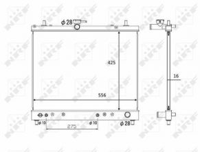 NRF 58446 - Chladič vody -
