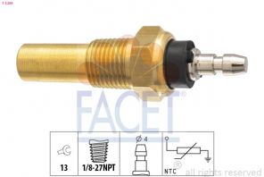 Facet 7.3208 - Snímač teploty chladiacej kvapaliny