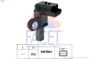Facet 9.0332 - Snímač polohy vačkového hriadeľa