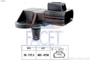 Facet 10.3100 - Senzor tlaku sacieho potrubia