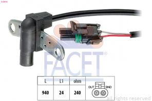 Facet 9.0010 - Snímač generátor impulzov, kľukový hriadeľ