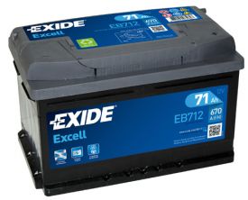 Exide EB712 - Batéria