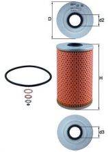 Knecht OX 96D - Olejový filter -