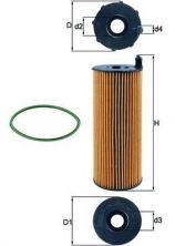 Knecht OX 196/3D - Olejový filter -