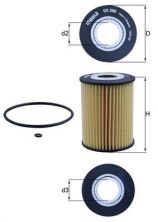 Knecht OX 380D - Olejový filter -