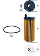 Knecht OX 404D - Olejový filter -