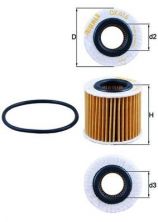 Knecht OX 416D1 - Olejový filter -