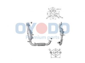 Oyodo 10N0155-OYO - Katalyzátor -