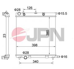 JPN 60C9013-JPN - Chladič vody