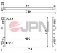 JPN 60C9069-JPN - Chladič vody