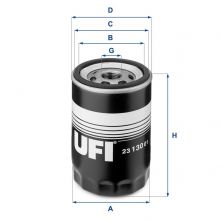 UFI 23.130.01 - Olejový filter