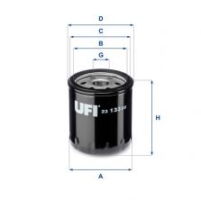 UFI 23.133.00 - Olejový filter