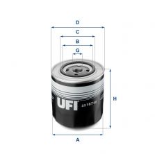 UFI 23.167.00 - Olejový filter