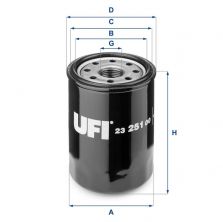 UFI 23.251.00 - Olejový filter