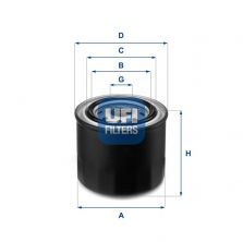 UFI 23.259.00 - Olejový filter