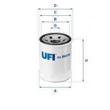UFI 23.260.00 - Olejový filter