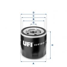 UFI 23.416.00 - Olejový filter
