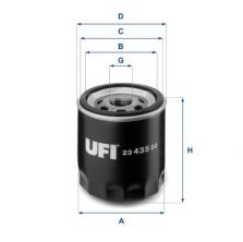 UFI 23.435.00 - Olejový filter