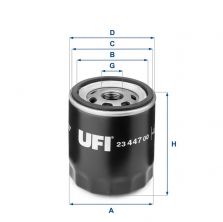 UFI 23.447.00 - Olejový filter