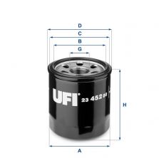 UFI 23.452.00 - Olejový filter