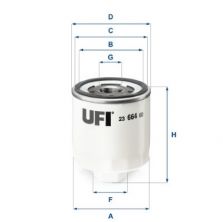 UFI 23.664.00 - Olejový filter