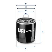 UFI 23.717.00 - Olejový filter