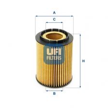 UFI 25.010.00 - Olejový filter