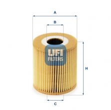UFI 25.018.00 - Olejový filter