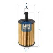 UFI 25.023.00 - Olejový filter