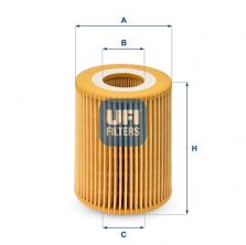UFI 25.027.00 - Olejový filter