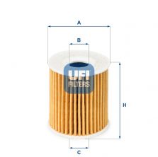 UFI 25.035.00 - Olejový filter