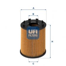 UFI 25.043.00 - Olejový filter