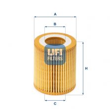 UFI 25.049.00 - Olejový filter