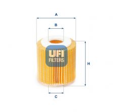 UFI 25.056.00 - Olejový filter