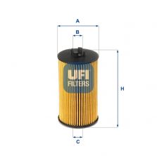 UFI 25.064.00 - Olejový filter