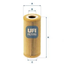 UFI 25.067.00 - Olejový filter