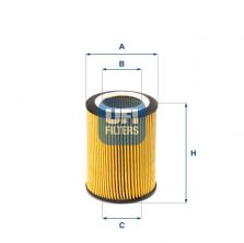 UFI 25.071.00 - Olejový filter