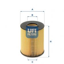 UFI 25.077.00 - Olejový filter