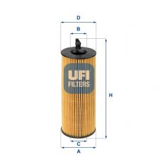 UFI 25.084.00 - Olejový filter