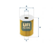 UFI 25.091.00 - Olejový filter
