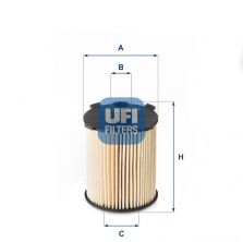 UFI 25.110.00 - Olejový filter