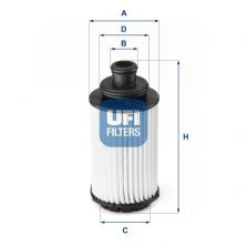 UFI 25.118.00 - Olejový filter