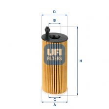 UFI 25.142.00 - Olejový filter